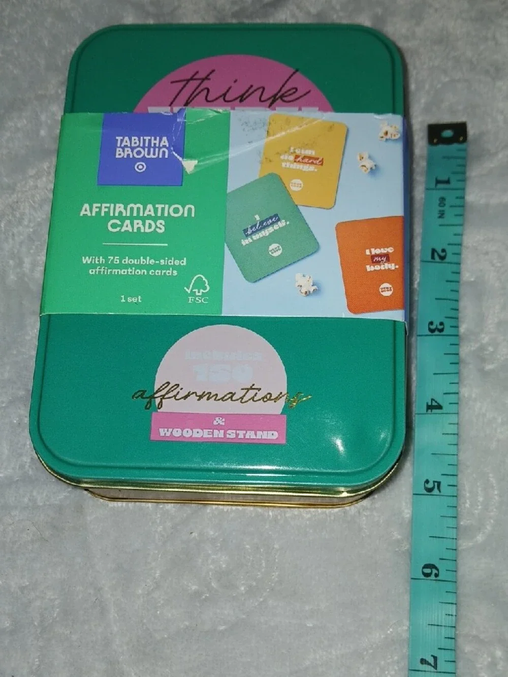 Tabitha Brown Affirmation Cards With Stand